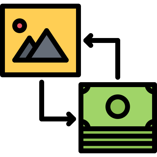 돈 무료 아이콘