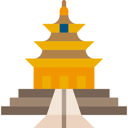 Templo icono gratis