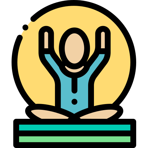 Yoga icono gratis