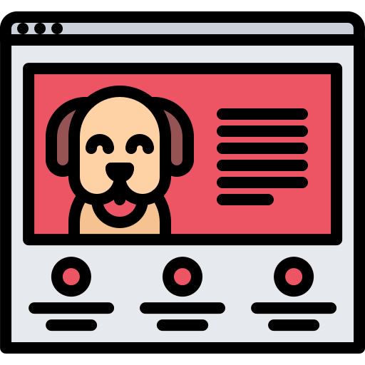 perro icono gratis