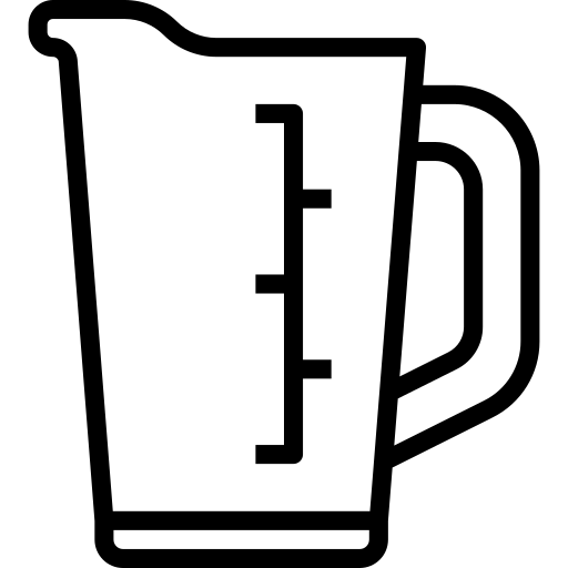 Cup measuring free icon
