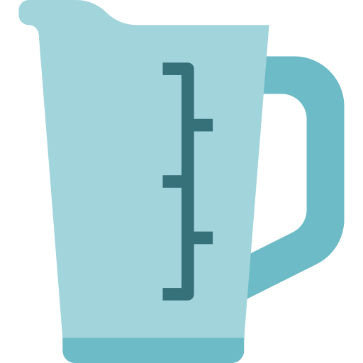 Cup measuring mynamepong Flat icon