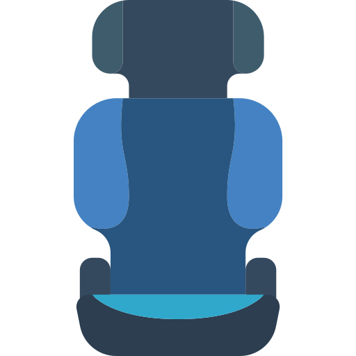 Asiento de coche icono gratis