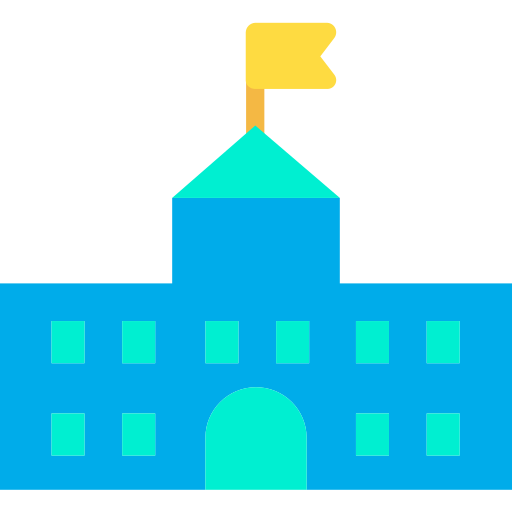 학교 무료 아이콘