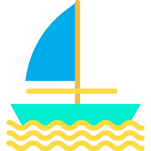 Boat Kiranshastry Flat icon