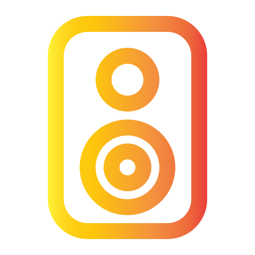 altavoz de sonido icono gratis