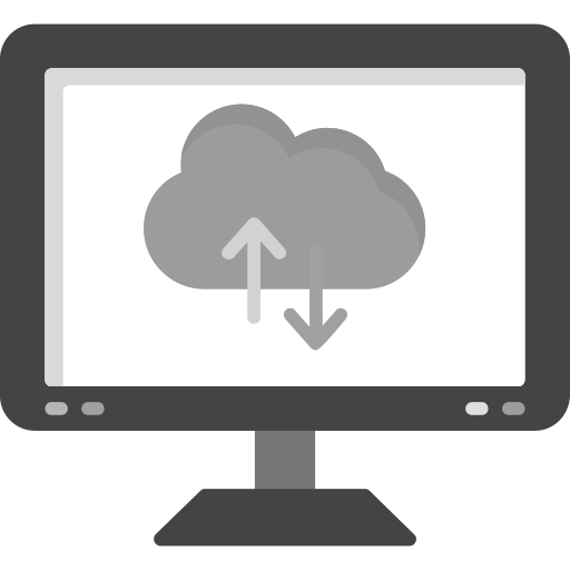 computación en la nube icono gratis