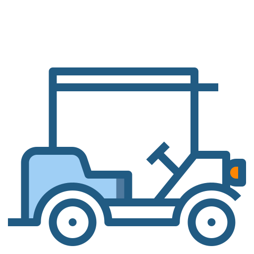 Golf cart free icon