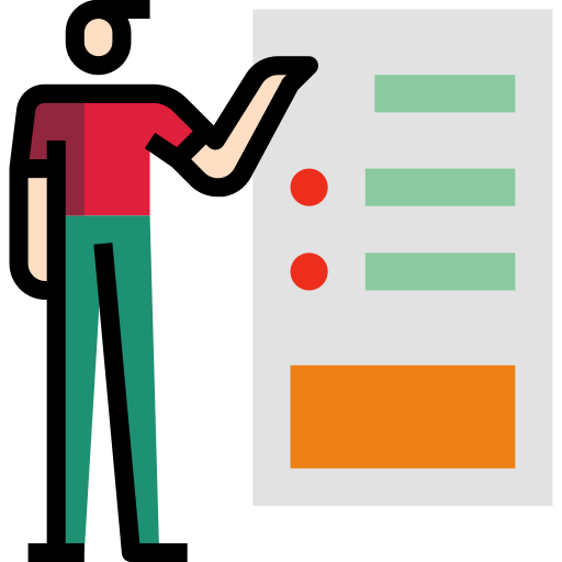 plan de negocios icono gratis