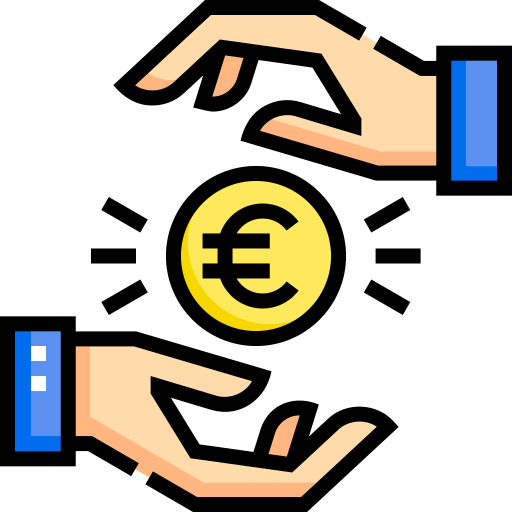 euro icono gratis