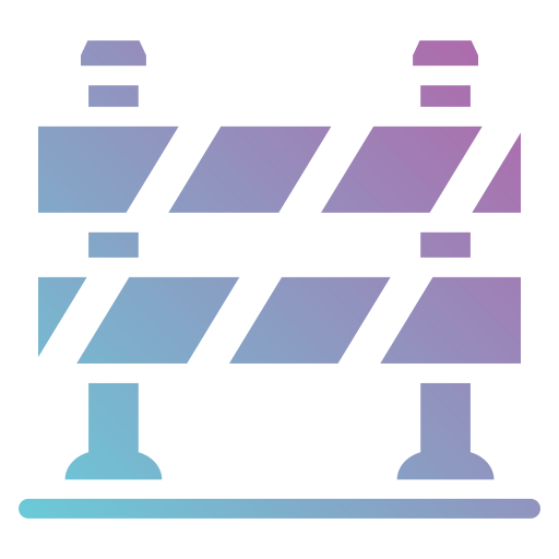 barrera icono gratis