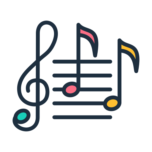 음악 공책 무료 아이콘