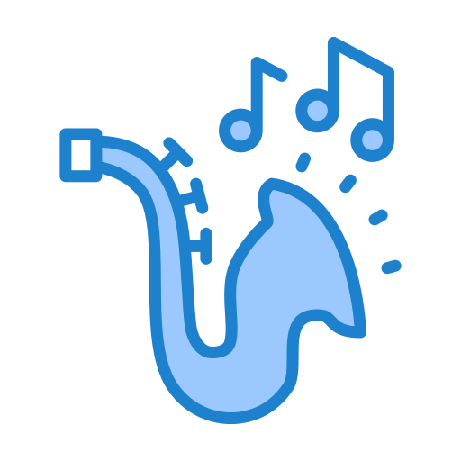 saxofón icono gratis