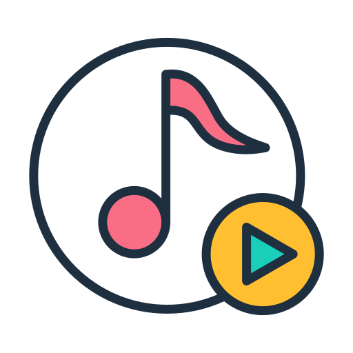 reproductor de música icono gratis