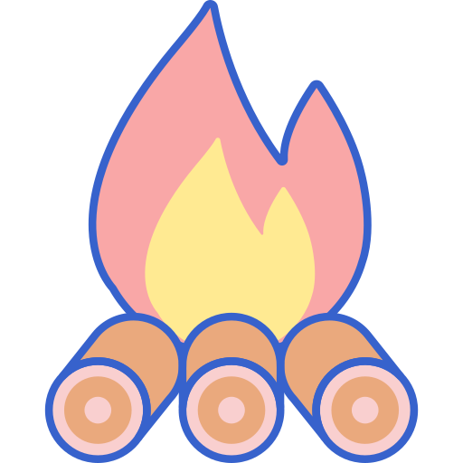 feu de camp Icône gratuit feu de camp Icône gratuit