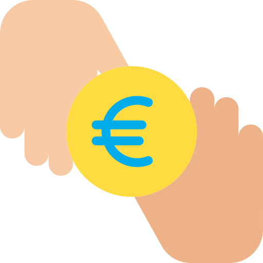 Euro icono gratis