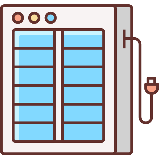 Panel solar icono gratis