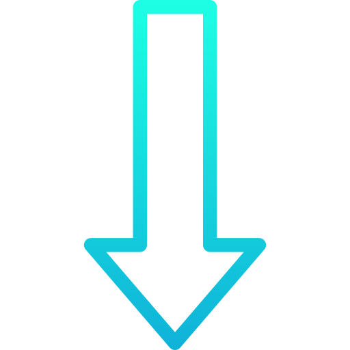 pfeil runter kostenlos Icon