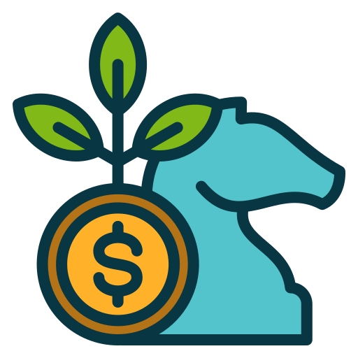 estrategia de inversión icono gratis