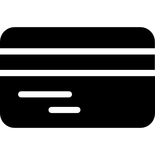 Credit card Vector Market Fill icon