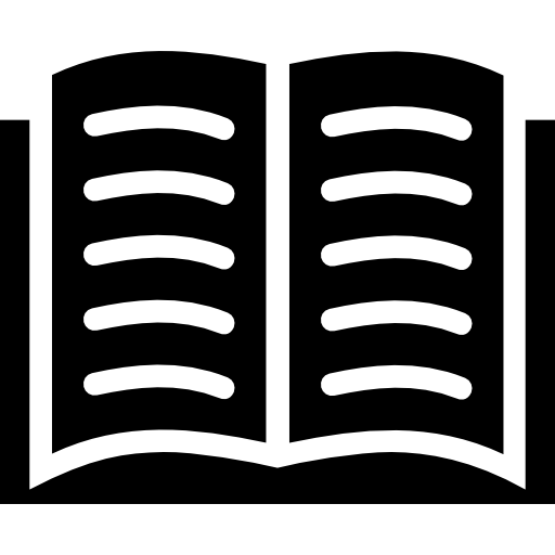 Open book Vector Market Fill icon