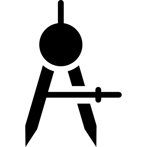 Compass Vector Market Fill icon