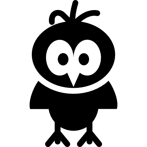 pájaro icono gratis