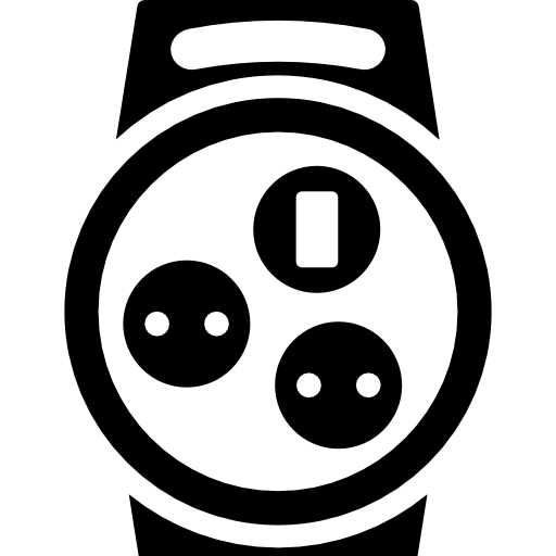 reloj de pulsera icono gratis