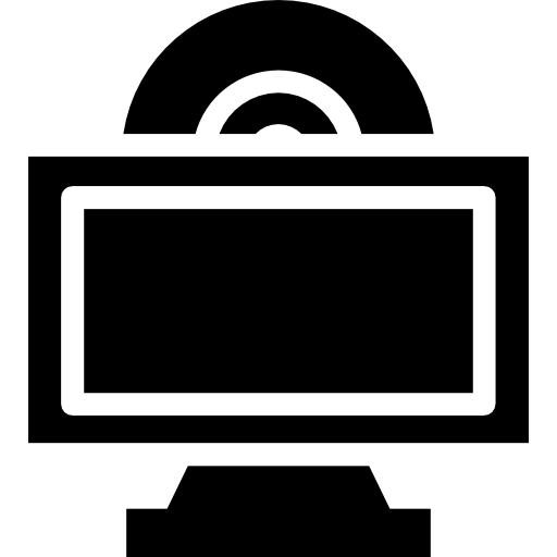 Icono De Computadora Vector Market Fill