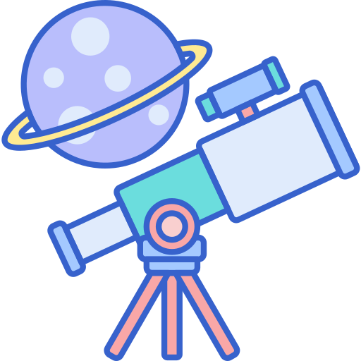 Astronomía icono gratis