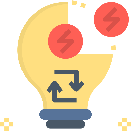 Energy free icon Energy free icon