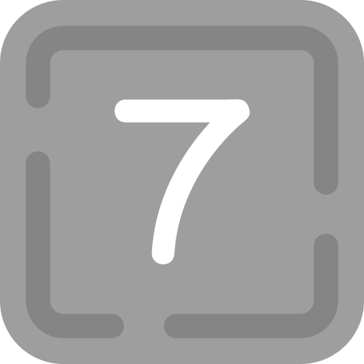 sieben kostenlos Icon sieben kostenlos Icon