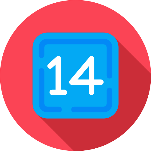 catorce icono gratis