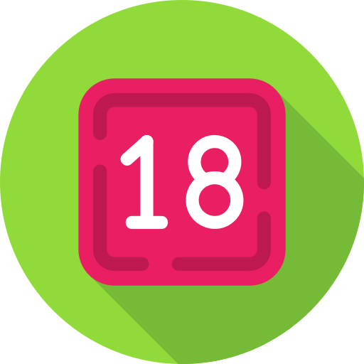 dieciocho icono gratis