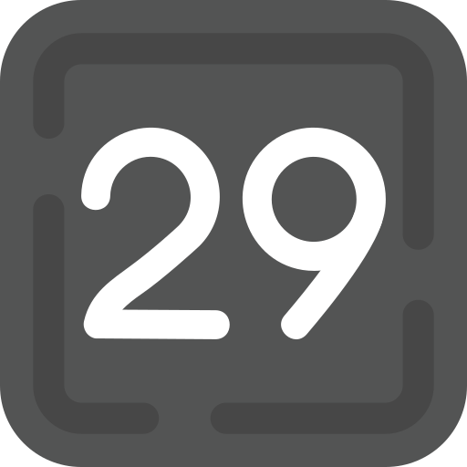 Twenty nine free icon Twenty nine free icon