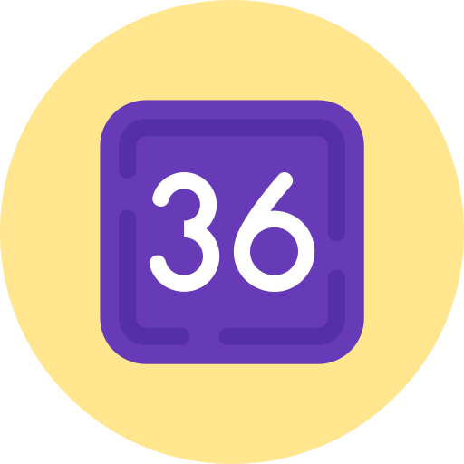 trente-six Icône gratuit trente-six Icône gratuit
