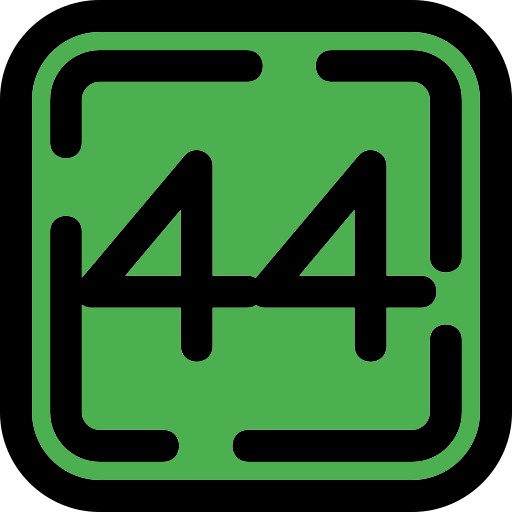 Forty four free icon