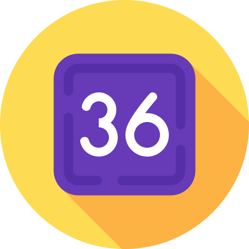 trente-six Icône gratuit trente-six Icône gratuit