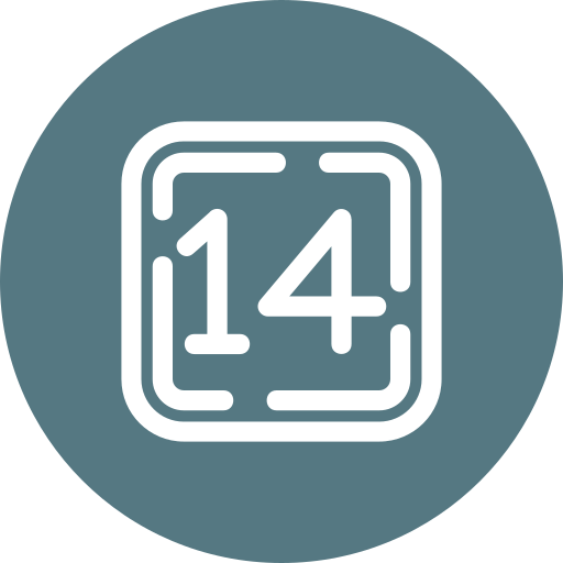 catorce icono gratis