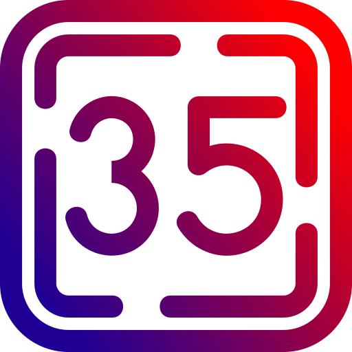fünfunddreißig kostenlos Icon