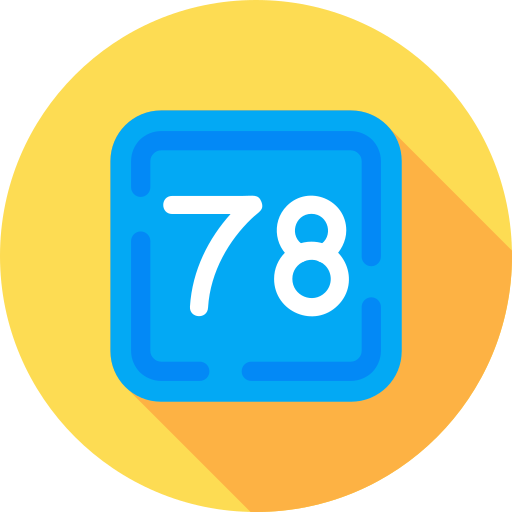 Seventy eight free icon Seventy eight free icon
