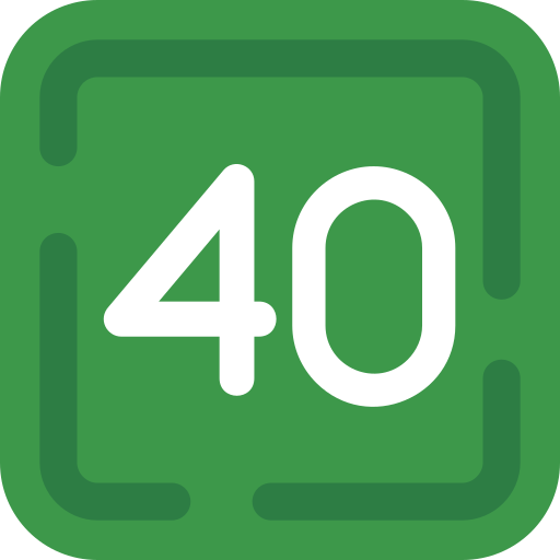 Forty free icon Forty free icon
