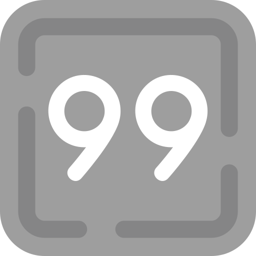 quatre-vingt-dix-neuf Icône gratuit quatre-vingt-dix-neuf Icône gratuit