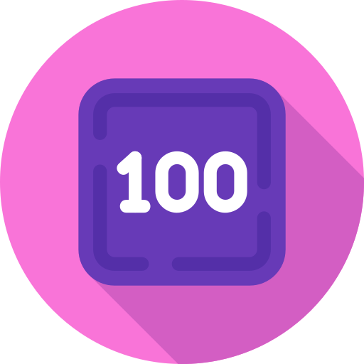 einhundert kostenlos Icon einhundert kostenlos Icon