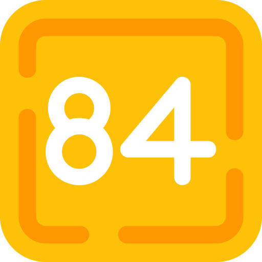 Eighty four free icon