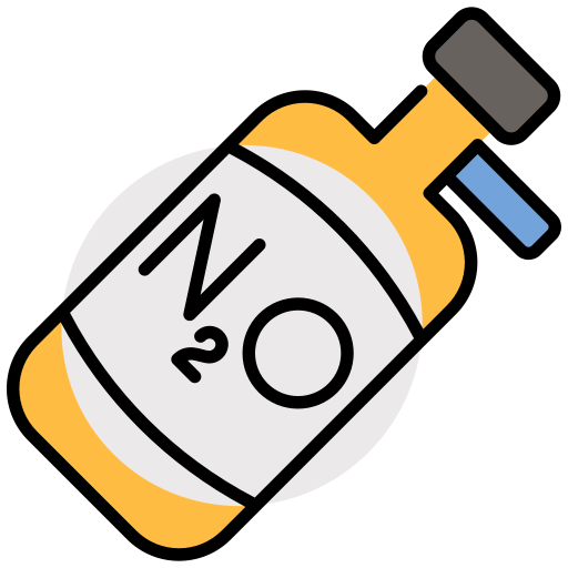 Nitrous oxide free icon