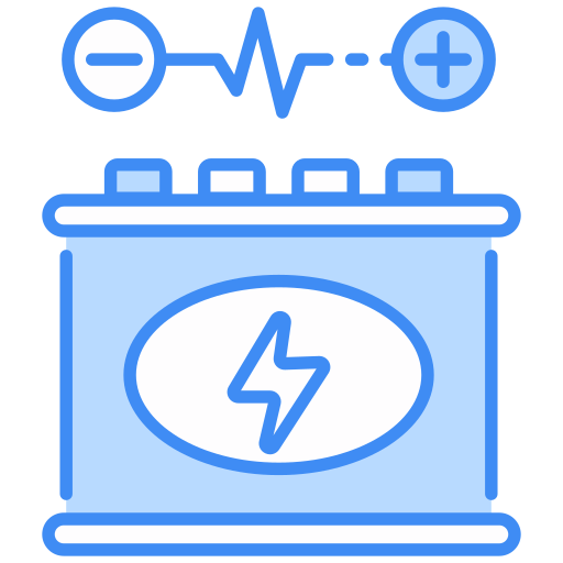 batería de coche icono gratis