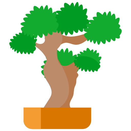 Árbol bonsai icono gratis