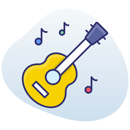 guitarra acustica icono gratis