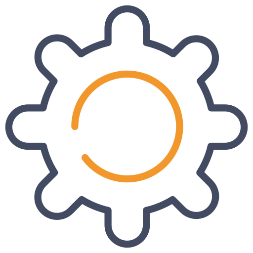 rueda dentada icono gratis